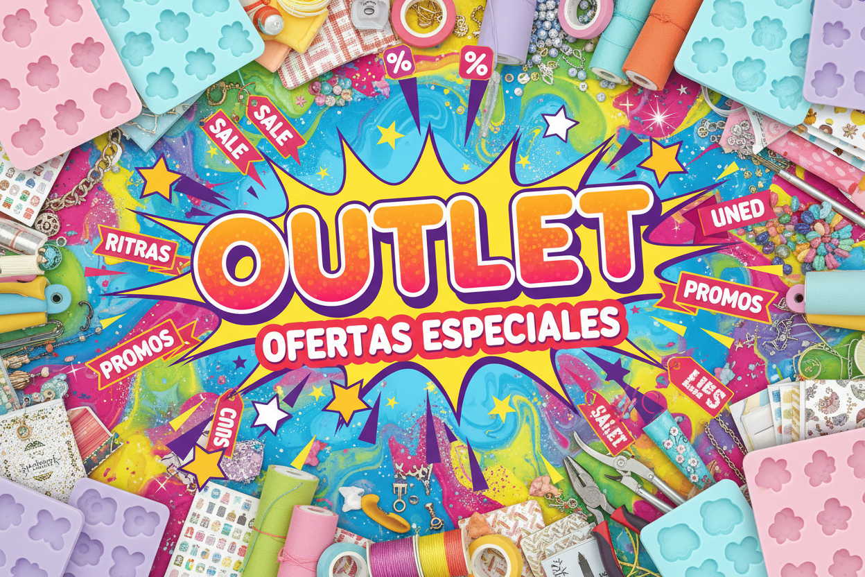Banner OUTLET para insumos artesanales